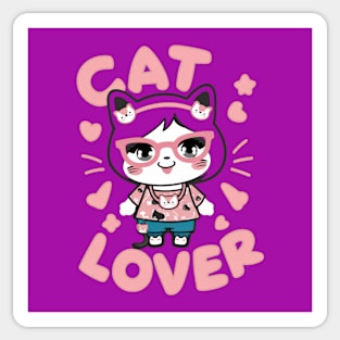 Crazy About Cats Sticker